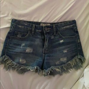 Free people jean shorts